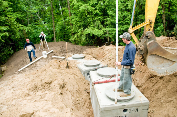Septic installation